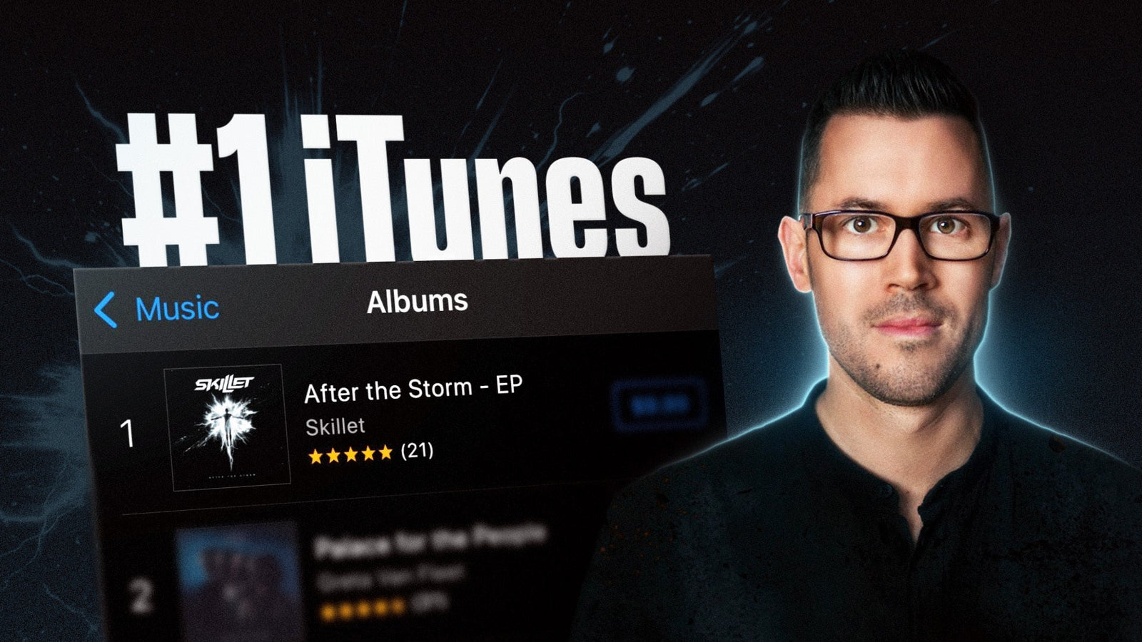 Skillet's After The Storm Hits #1 on iTunes, With Joel Wanasek Behind Three Tracks