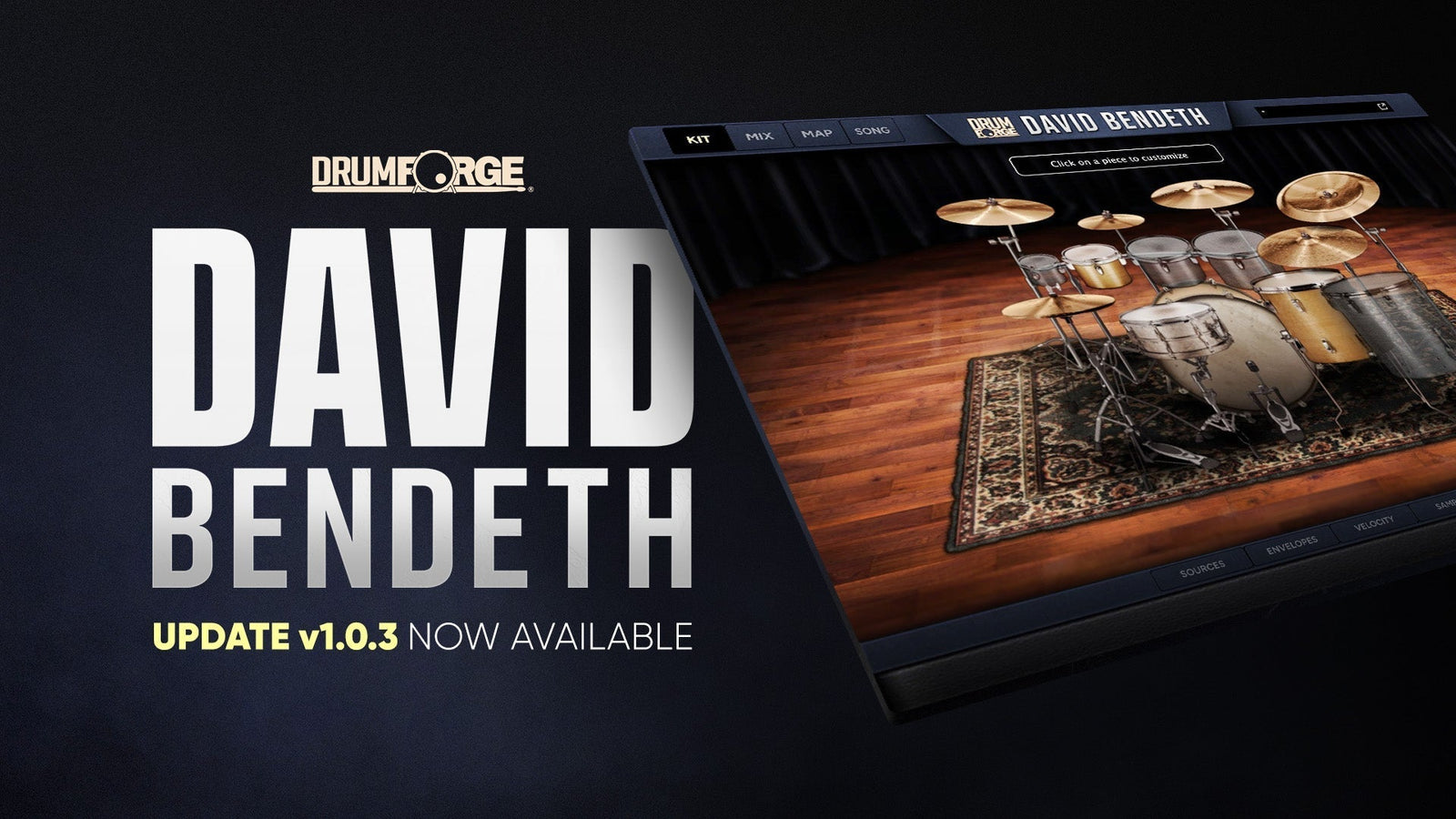 DRUMFORGE DAVID BENDETH v.1.0.3 UPDATE INSTRUCTIONS