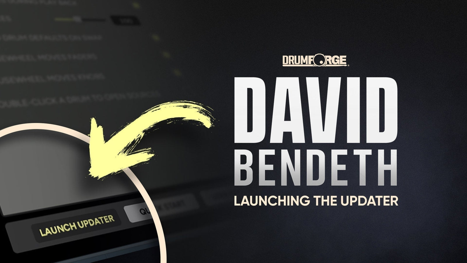 DRUMFORGE DAVID BENDETH v1.0.2
